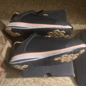 Timberland Black and Tan Athletic Shoes